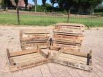 Houten kiembakken