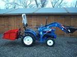 Iseki I510TXtractor complete voorlader