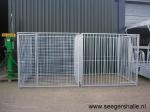 Hondenkennel, Nachthok hond, voerbak, puppyren