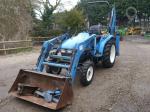 Tractor New Holland TdCII7D met voorlader