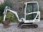 Terex HRIVI6 minigraafmachine in perfecte staat