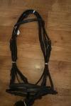 Nieuw zwart pony hoofdstel