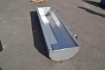 Eetbak inox 3mm dik op maat