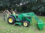 John Deere 43IO tractor in zeer goede staat