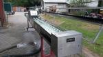 RVS asperge sorteermachine met was- en snijfunctie