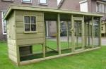nieuw LUXE kippenhokken ook maatwerk
