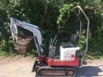 Minigraafmachine Takeuchi TBI0O8 uitstekende st