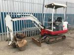 Mini graafmachine Takeuchi TB1616