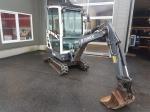 Mini graafmachine Terex TC16 in zeer goede staat