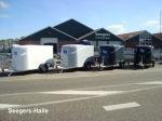 Debon gesloten polyester aanhanger, gesloten aanhangwagen