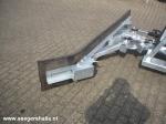 Hydraulisch verstelbare schuiver, sneeuwschuif, schaaf