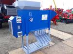 Aerodynamic separator for cleaning seeds and crops