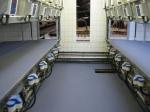 Nieuwe melkstal vloer tussen de melkbeurten door!!