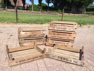 Houten kiembakken