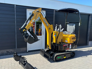Yanmar Carter CT10B minigraver met bakkenset, Yanm