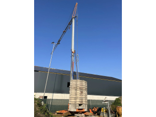 Agromet Bouwkraan 28 meter+hulpstukken