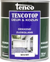 10 liter Tenco Tencotop Zijdeglans  Cremewit 9001