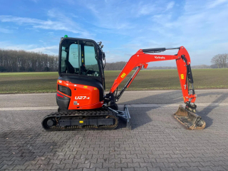 Kubota U27-4 minigraver zo goed als nieuw