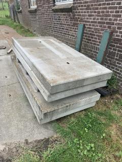 Betonplaat 2x1 11cm dikte
