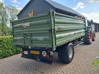 Brantner E 8041 E6040 3zijdige kipper/bakkenwagen