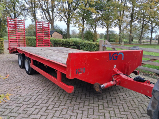 VGM Oprijwagen/dieplader 14 ton.