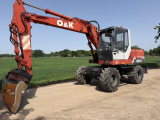 O & K Mobiele kraan