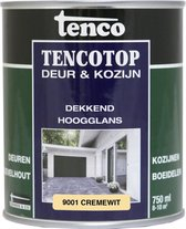 9 blikken Tenco Tencotop Hoogglans  Cremewit