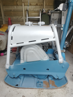 Weber trilplaat CR3 hatz diesel 60 cm bouwjaar 202