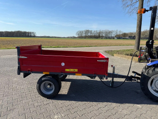 Garmech GM Trailer 2500kg - Enkelasser Kipwagen